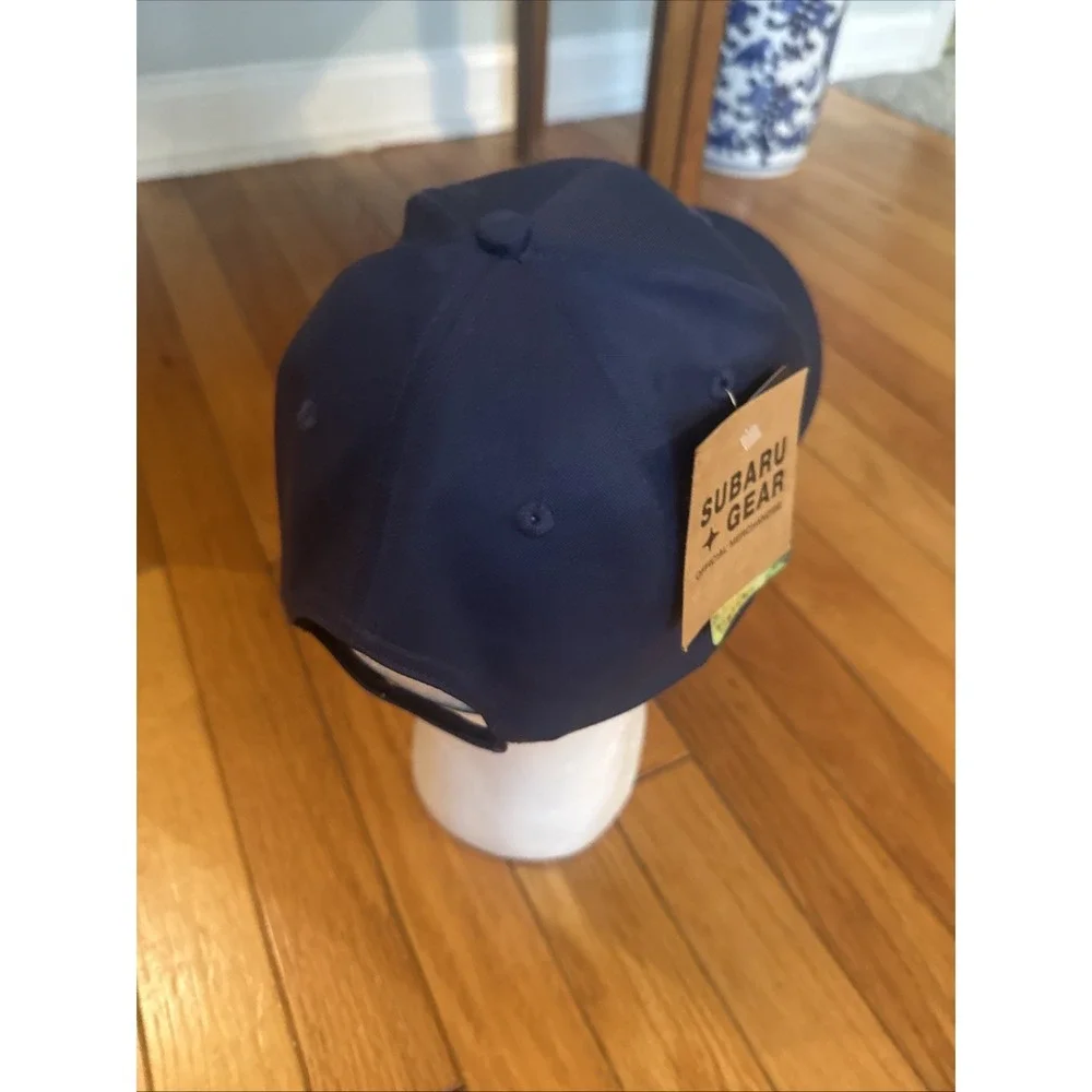 Subaru Gear Navy Blue Adjustable SnapBack  Hat One Size Official Merchandise